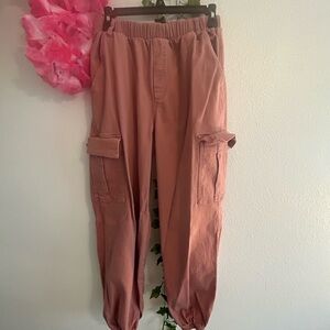 Pink Cargo Pants